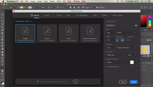 How To Create Art Board Projects In Adobe Photoshop
